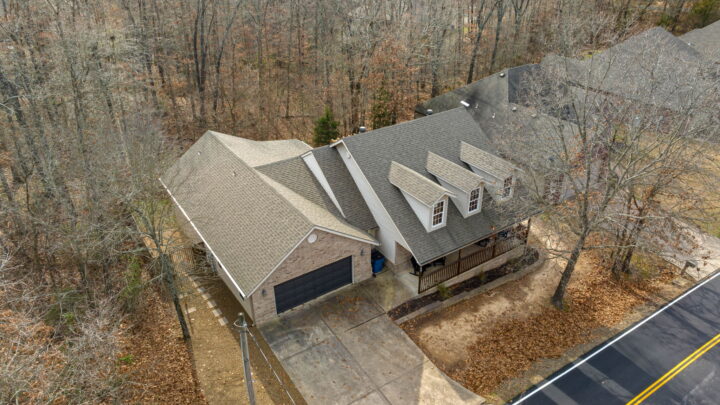 A lush woodland retreat with a spacious house near Back 40 Trails for outdoor adventures.